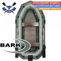 Лодка Bark B-300NPD транец брызгоотбойник сдвиж сиденья 3-местные лодки трехместные надувная лодка Bark B-300