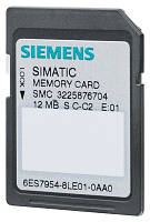 SIMATIC S7, карта пам'яті для S7-1X00 CPU/SINAMICS, 3,3 В NFLASH, 12 МБАЙТ 6ES7954-8LE02-0AA0
