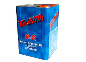 Клей взуттєвий наїрит Wellbond W34 14 кг Туреччина