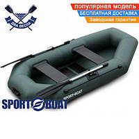 Надувная лодка SportBoat C 230 LS CAYMAN с настилом слань-коврик двухместная полуторка