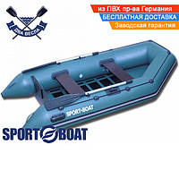 Моторная лодка SportBoat N 290 LS NEPTUN трехместная с настилом слань-коврик