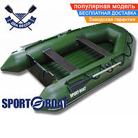 Моторная лодка с надувным дном SportBoat N 310 LD NEPTUN (дно НДНД катамаранное) четырехместная