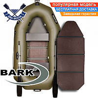 Лодка Bark B-230 K слань-книжка лодки Bark 2х-местные лодка Барк 2 х местная надувные лодки 2-х местные