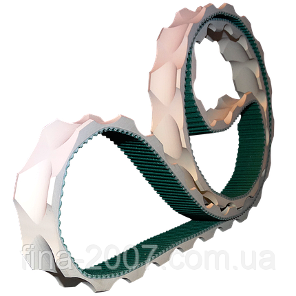 Ремінь зубчастий 32-T5-1750 PAZ/PAR+NBR H10,3, фото 1