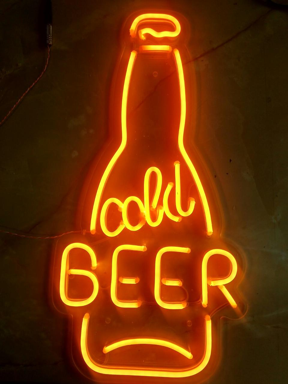 Світлодіодна неонова вивіска ПИВО BEER