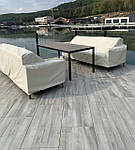 Custom sewing of outdoor furniture covers