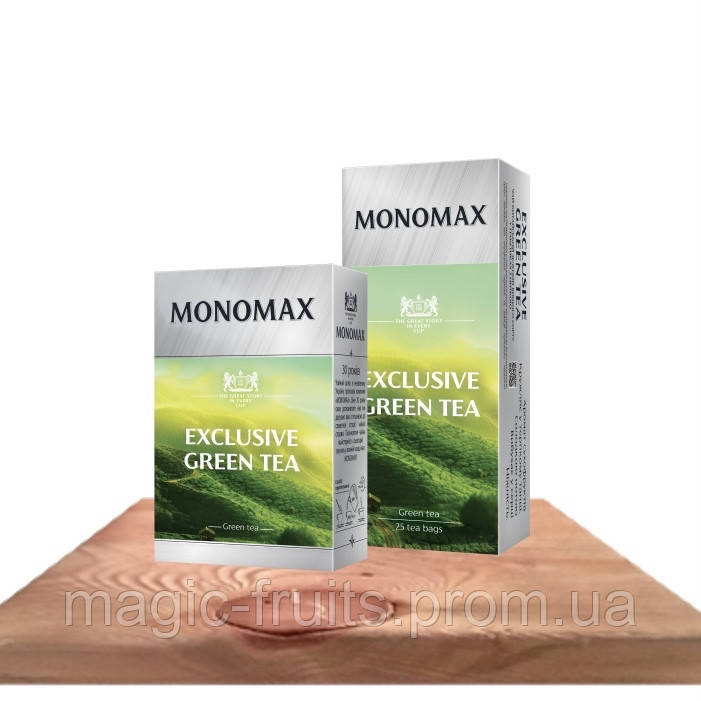 Чай Monomax «Exclusive Green Tea» Китайський зелений крупнолистовий чай - фото 1 - id-p1611615273