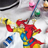Стійка фарба для розпису по тканині CASTLE 3D Fabric Paint, 24 кольори по 29 мл. Професійна серія, фото 7