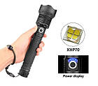 Ручний ліхтар акумуляторний XANES 1282 XHP70 подарункове паковання, фото 7