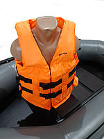 Спасательный жилет оранжевый для удержания взрослого или ребенка на воде M_9506