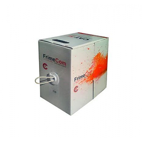 Кабель UTP Cat5e FrimeCom CCA Solid 4 pairs 24AWG бухта 305м для внутрішніх робіт
