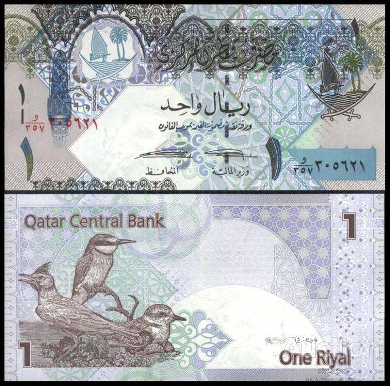 КАТАР 1 ріал 2015г. UNC No78