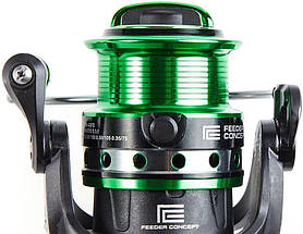Котушка безінерційна фідерна Feeder Concept Imperium 8 (285g/ 5,0:1/ 7+1) 4000FD, фото 6