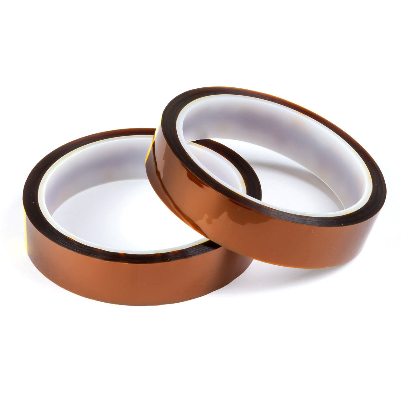 Скотч термостійкий каптоновий (20 мм*35 м/400°C) коричневий