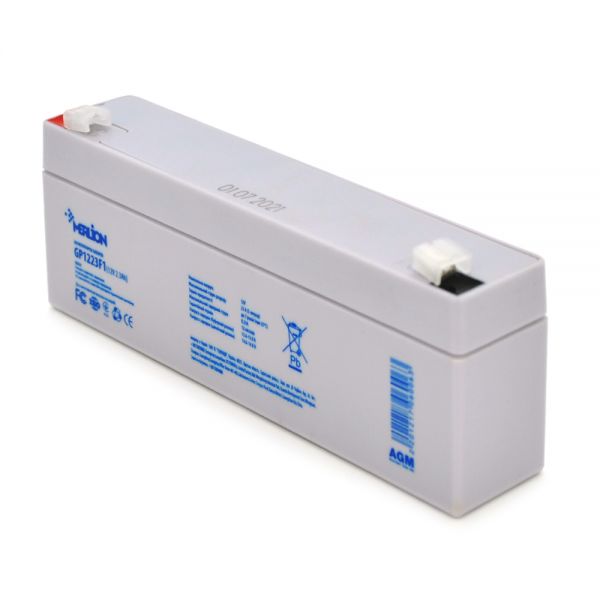 Акумуляторна батарея MERLION AGM GP1223F1 12 V 2,3Ah ( 178 x 35 x 60 (65) ) Q20