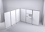 Складна мобільная перегородка, фото 8