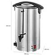 Кип'ятильник, глінтвейниця, термопот Profi Cook PC-HGA 1196 (7 л, 1500 Вт, Німеччина), фото 7