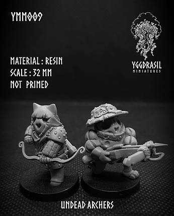 Undead Archers Yggdrasil Miniatures, фото 2