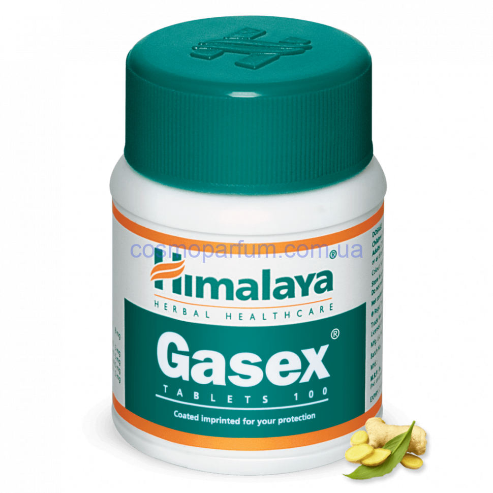 Газекс (Gasex) 100 таб — Himalaya