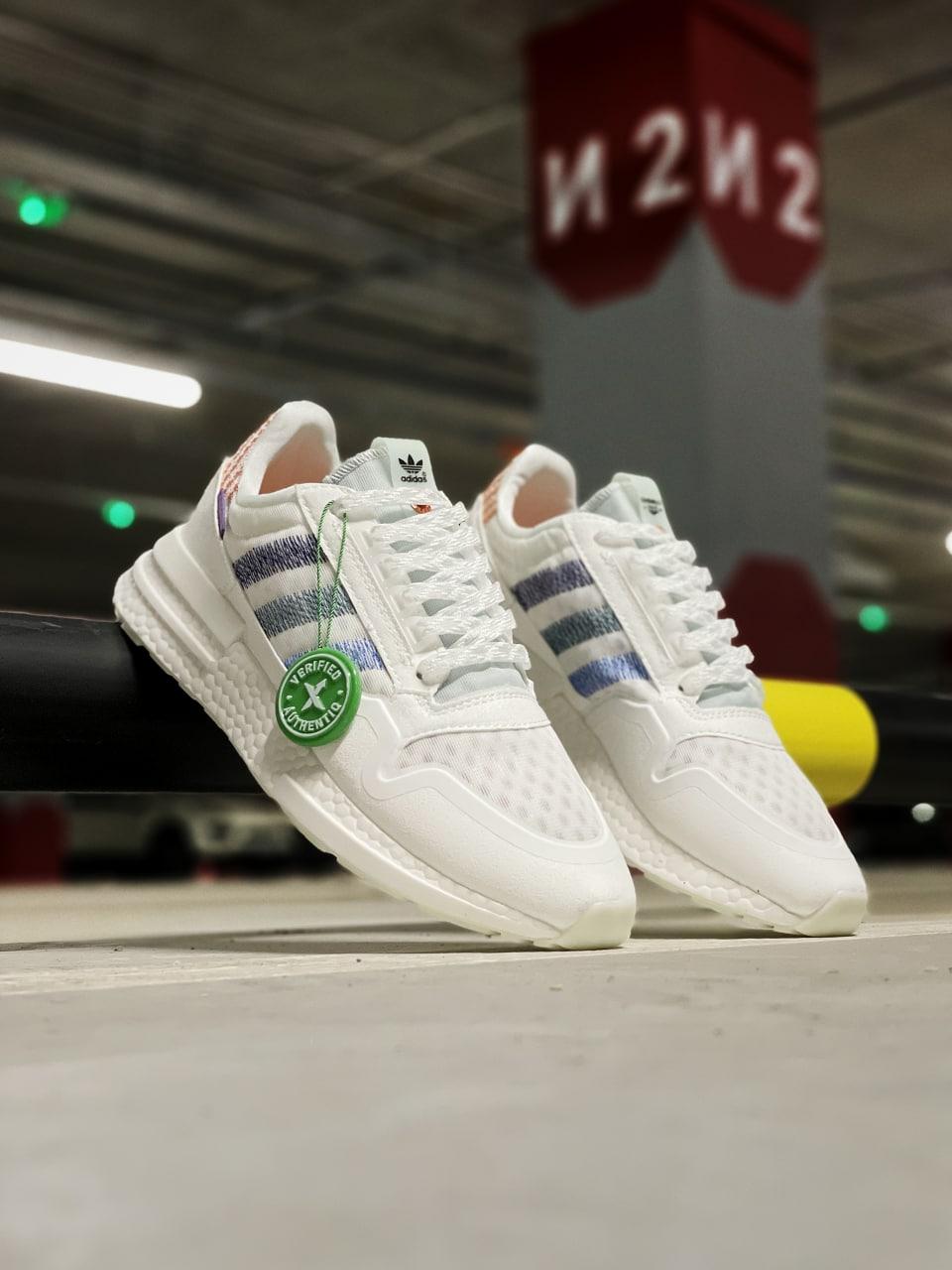 Кросівки чоловічі білі Adidas ZX 500 COMMONWEALTH (00736)