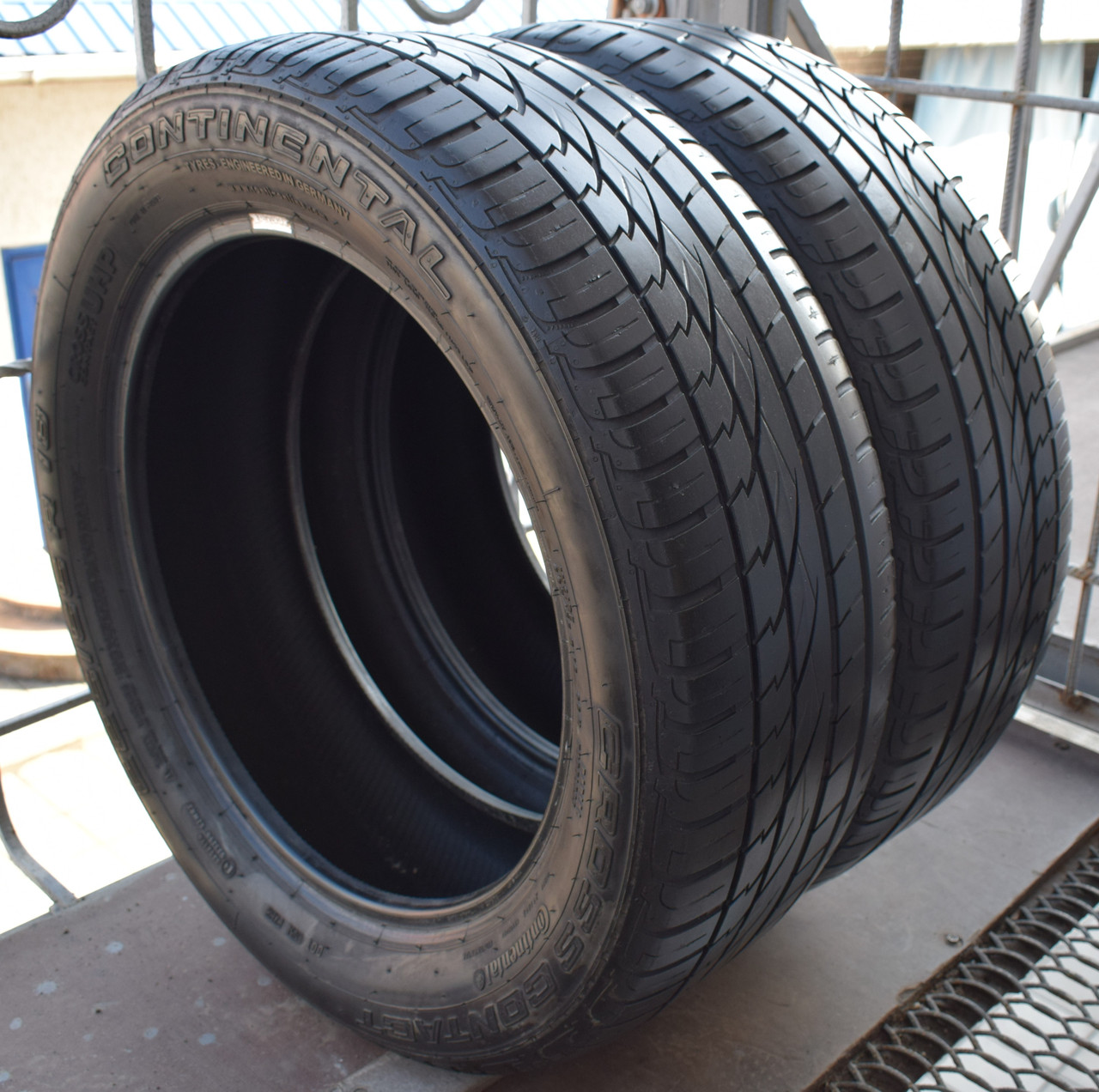 Шини б/у 225/55 R18 Continental CrossContact UHP, пара