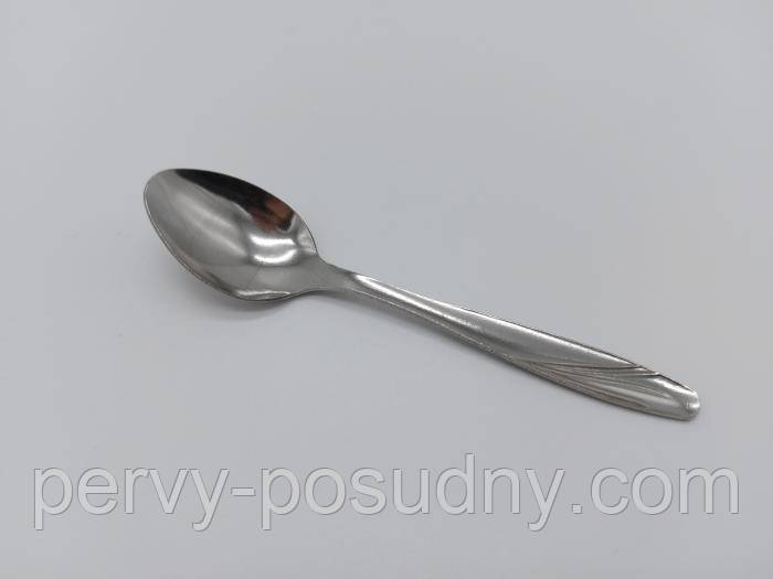 Ложка кавова нержавіюча сталь Волна України L 10,5 cm /12 шт/ з нержавіючої сталі