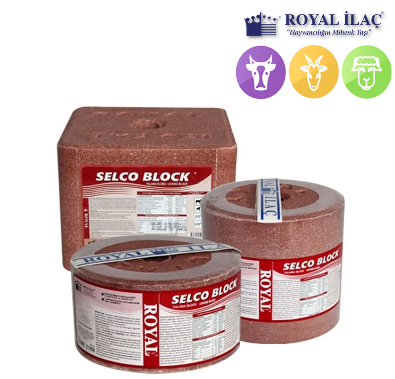 Соляний брикет з селеном 3кг СЕЛКО