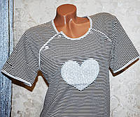 Размер 46-48 (L). Женская ночная рубашка для кормления, женская сорочка для беременных, 100% хлопок, Турция