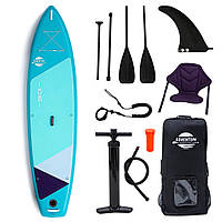 Сапборд Adventum 10'6" TEAL - надувная доска для САП серфинга, sup board