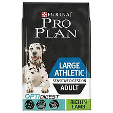 Сухий корм Purina Pro Plan Dog Adult Large Athletic Lamb з ягням 14кг Пурину - Преміум - Уточнюйте наявність