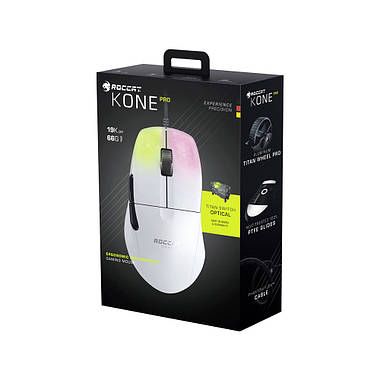 Компьютерная мышка ROCCAT KONE PRO (белая), фото 3