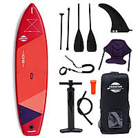 Сапборд Adventum 10'8" RED - надувная доска для САП серфинга, sup board