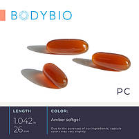 BodyBio PC Phosphatidylcholine / Фосфатидилхолин 60 капс BX356, фото 3