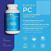 BodyBio PC Phosphatidylcholine / Фосфатидилхолин 60 капс BX356, фото 5