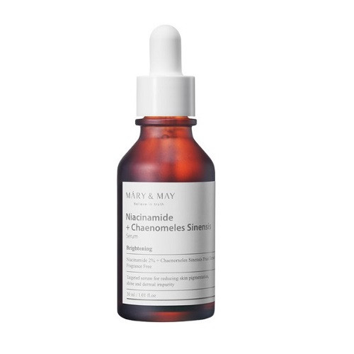 Mary =May Niacinamide + Chaenomeles Sinensis Serum Сиворотка для освітлення шкіри, 30 мл