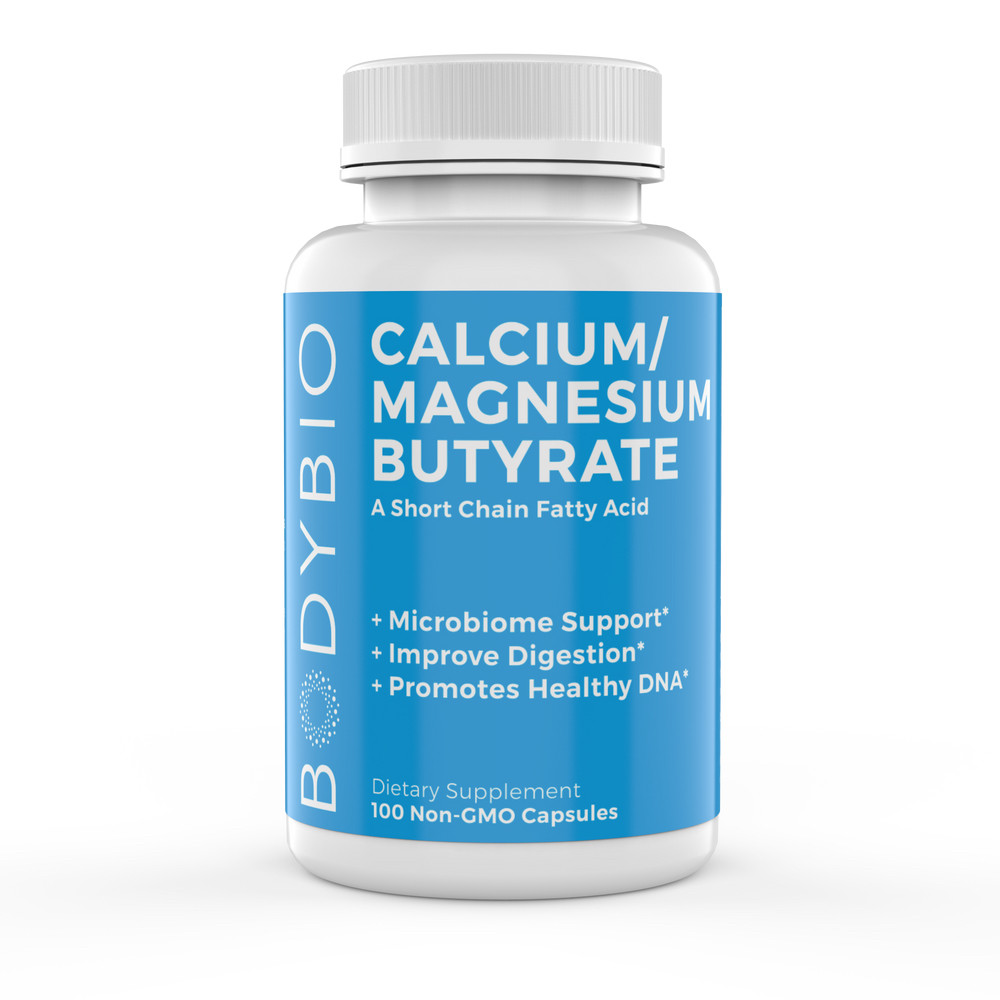 BodyBio Calcium Magnesium Butyrate 100 шт. BX072, фото 1