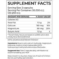 BodyBio Calcium Magnesium Butyrate 100 шт. BX072, фото 2