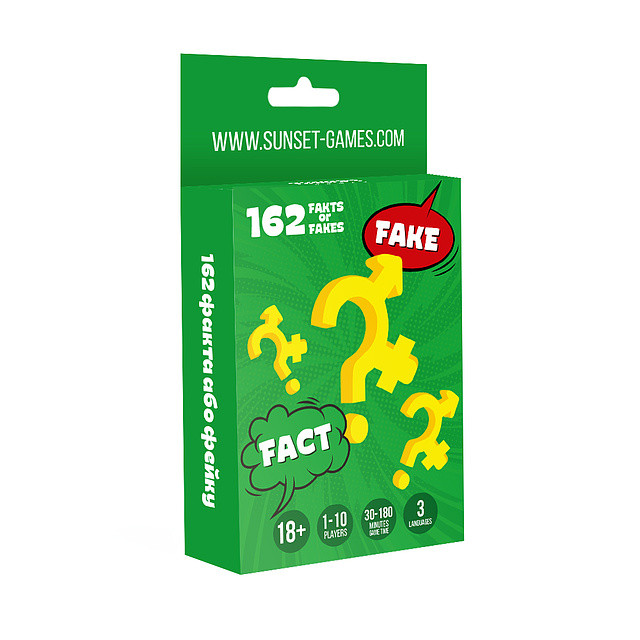 Настольная игра 162 Fakts or Fakes