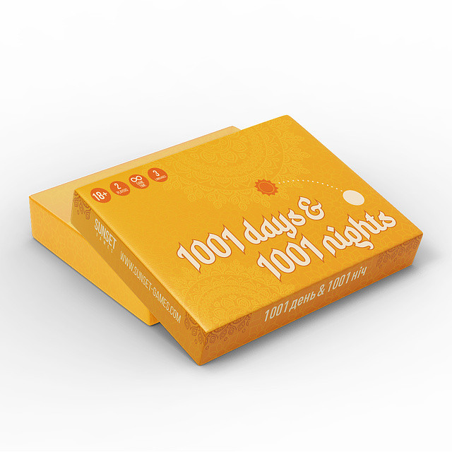 Настольная игра 1001 Days & 1001 Nights (18+)