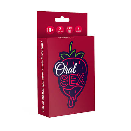 Настольная игра Игра для пары Oral sex (Оральный секс) (18+), фото 1