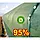 Сітка 2м на відріз 95% затіняюча Угорщина. Сітка для огорожі та паркану., фото 5