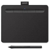 Графический планшет Wacom Intuos S Bluetooth black (CTL-4100WLK-N) - Топ Продаж!