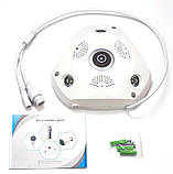 Wi-Fi / IP панорамна камера 3D XPX 360 градусів, фото 5