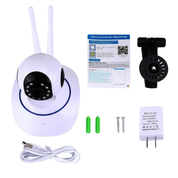 IP камера V380-Q5T Wi-Fi 360 градусів, фото 1