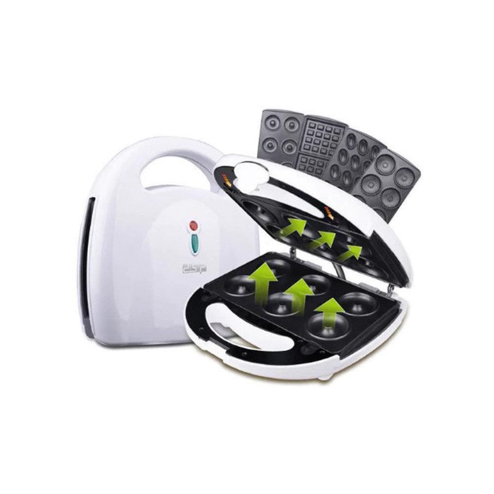 Апарат для приготування вафель та пончиків 4в1 DSP KC1131, фото 1