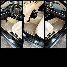 Комплект килимків з екошкіри для Hyundai Sonata LF, фото 2