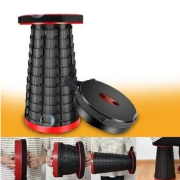 Телескопічний Складаний стілець Folding Stool, фото 1