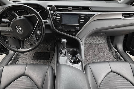 Комплект Килимків 3D Toyota Camry 40 + дод килимки ПВХ, фото 2
