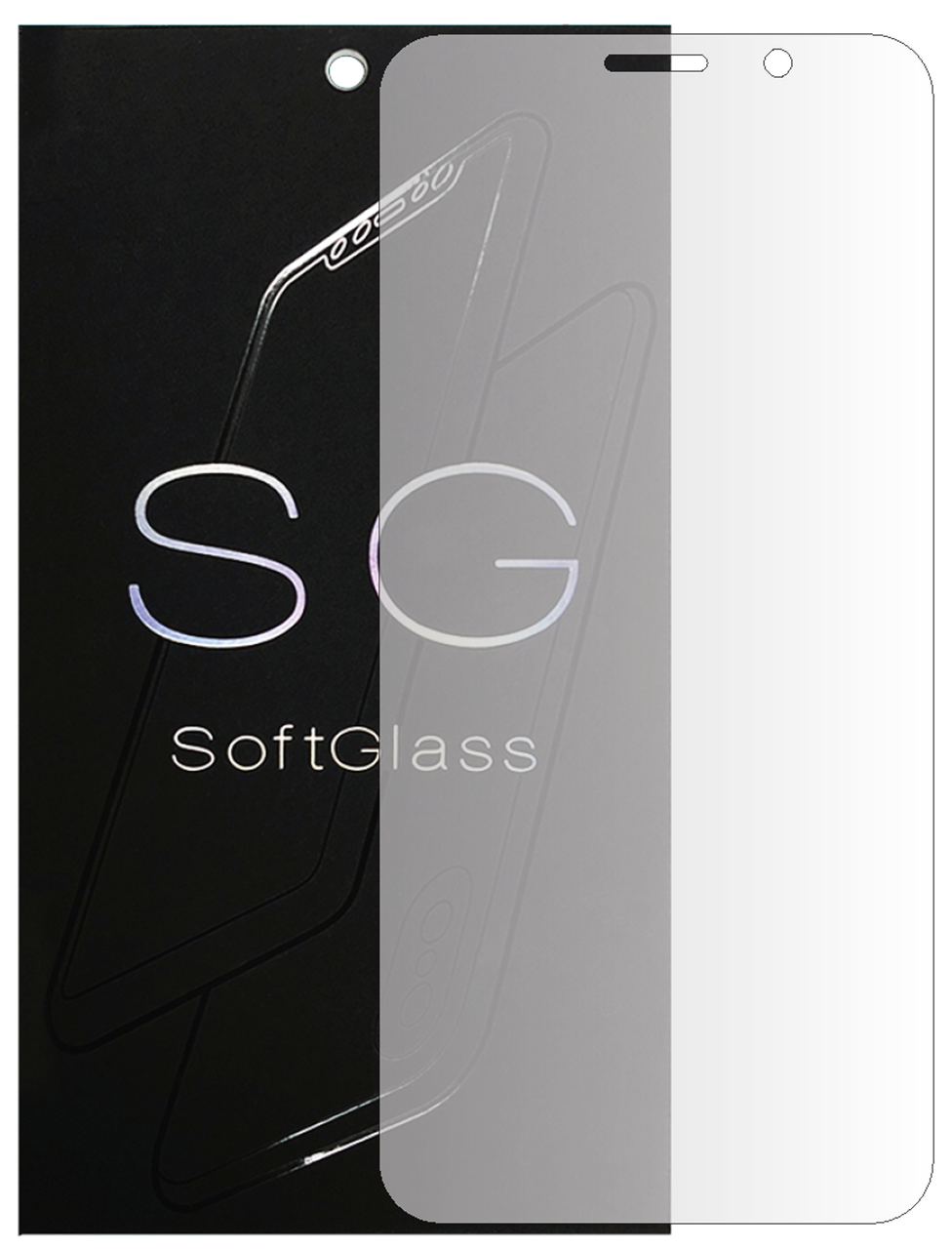 Плівка для Huawei Y5p на екран поліуретанова SoftGlass, фото 1