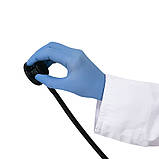 Рукавички нітрилові Zarys easyCARE Blue XS 100 шт, фото 5